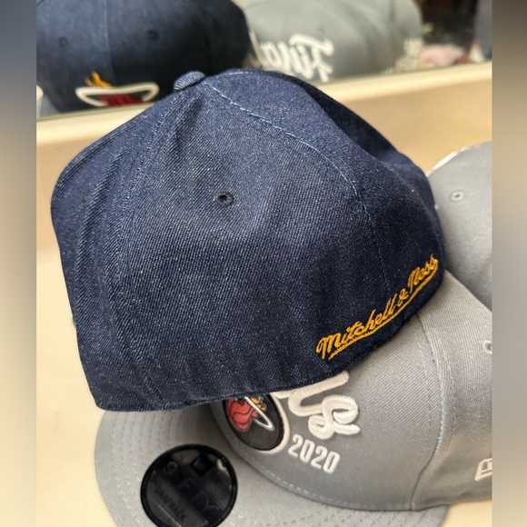 Miami Heat Denim Fitted Hat - Picture 9 of 12